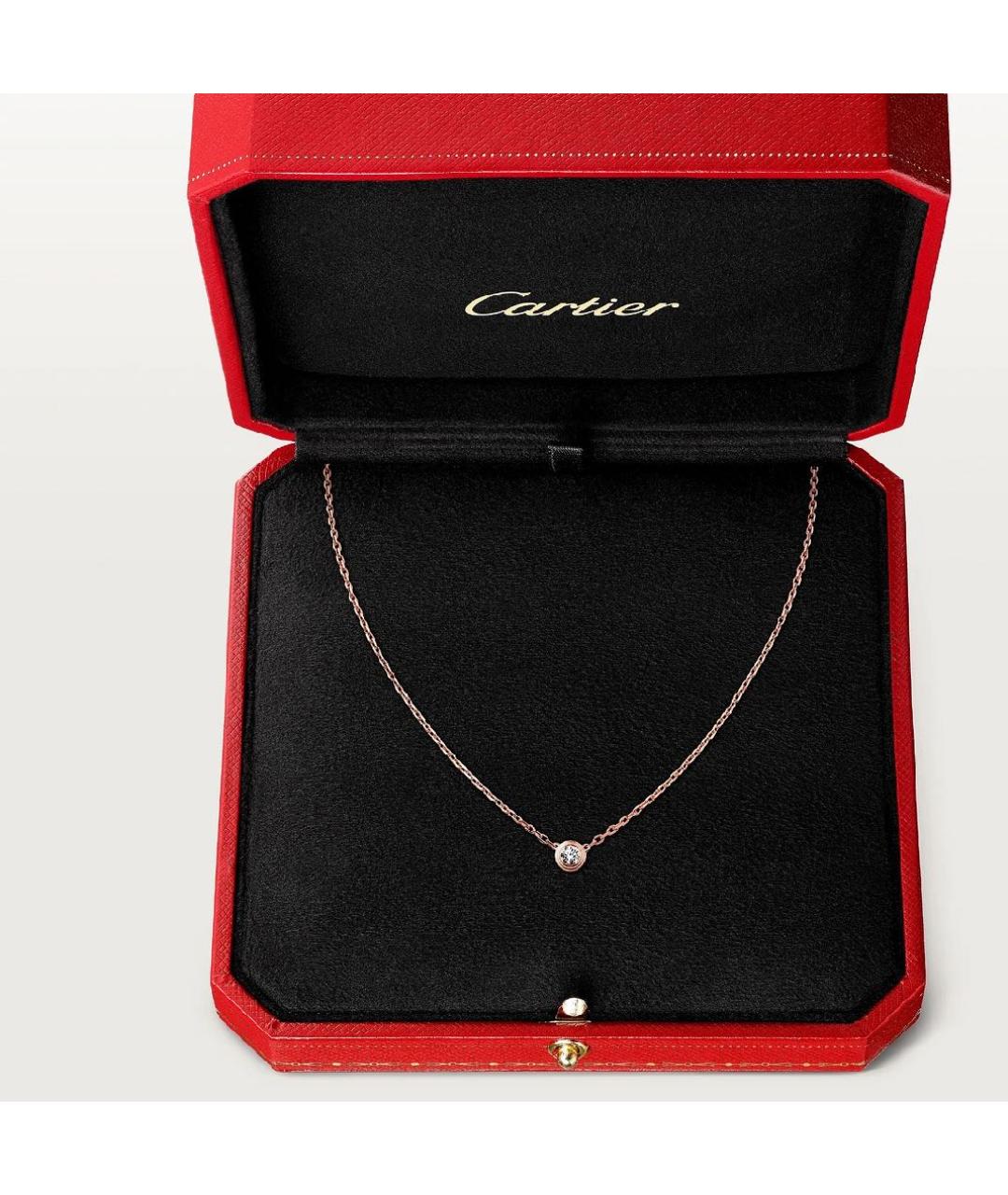 CARTIER Золотое колье из розового золота, фото 3