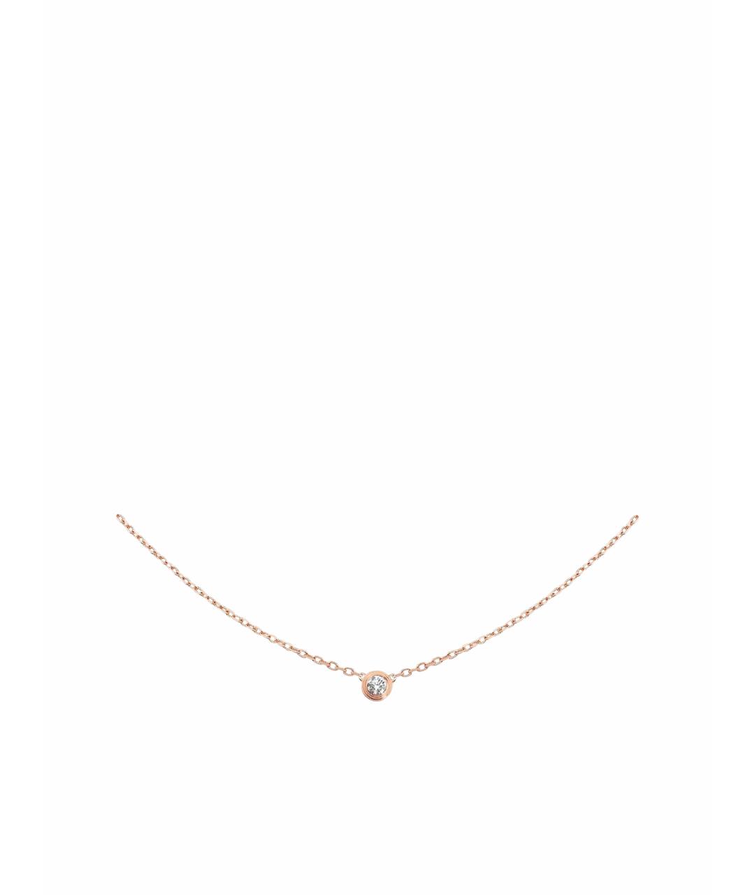 CARTIER Золотое колье из розового золота, фото 1