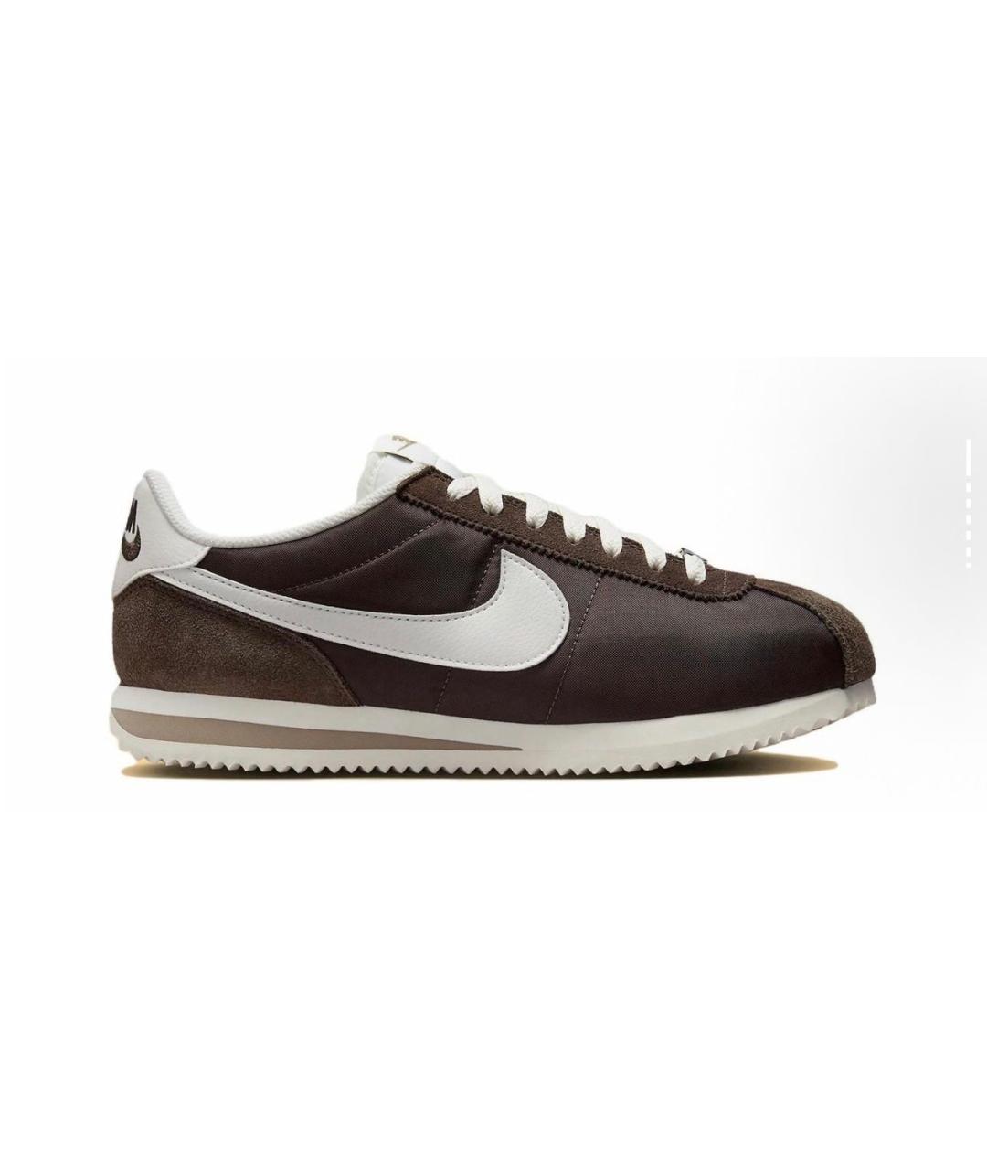 NIKE Коричневые замшевые кроссовки, фото 9
