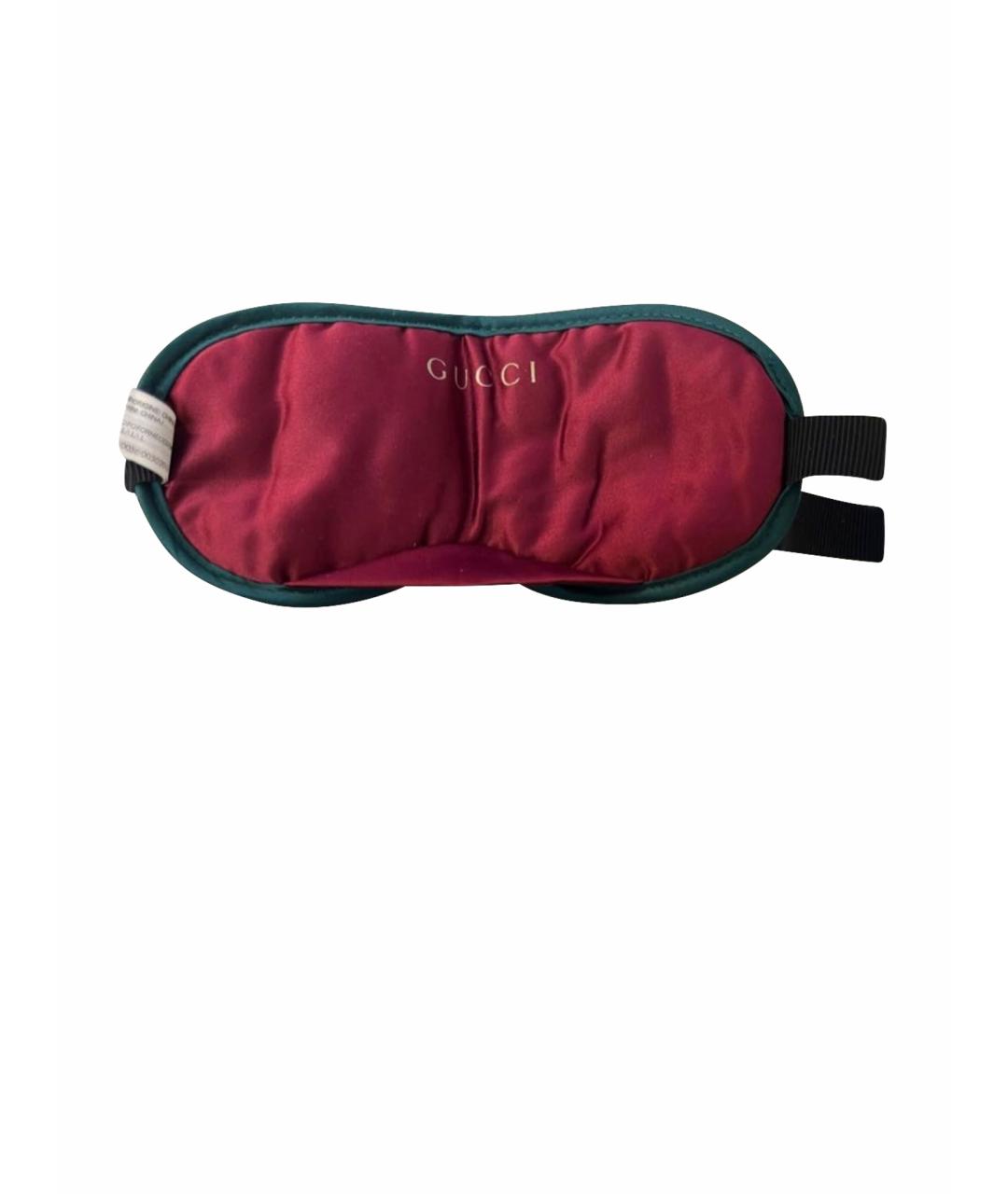 GUCCI Бордовая повязка, фото 1