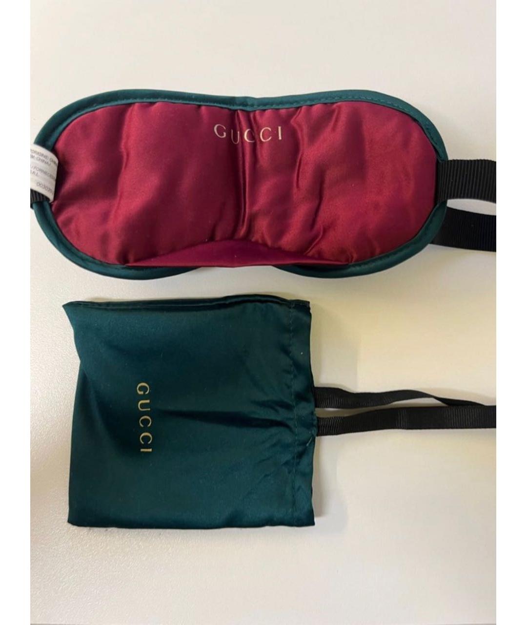 GUCCI Бордовая повязка, фото 6