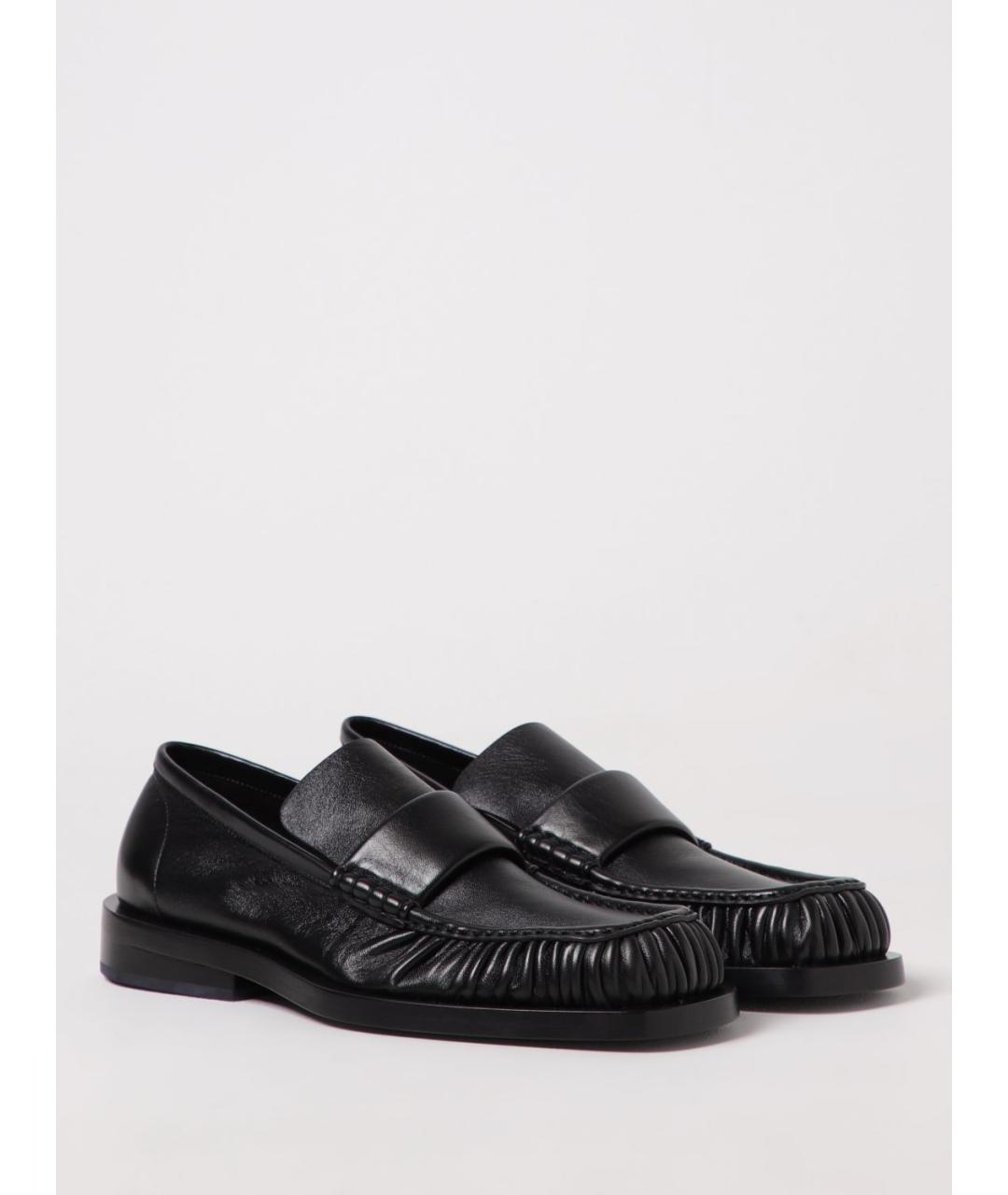 JIL SANDER Черные лоферы, фото 2