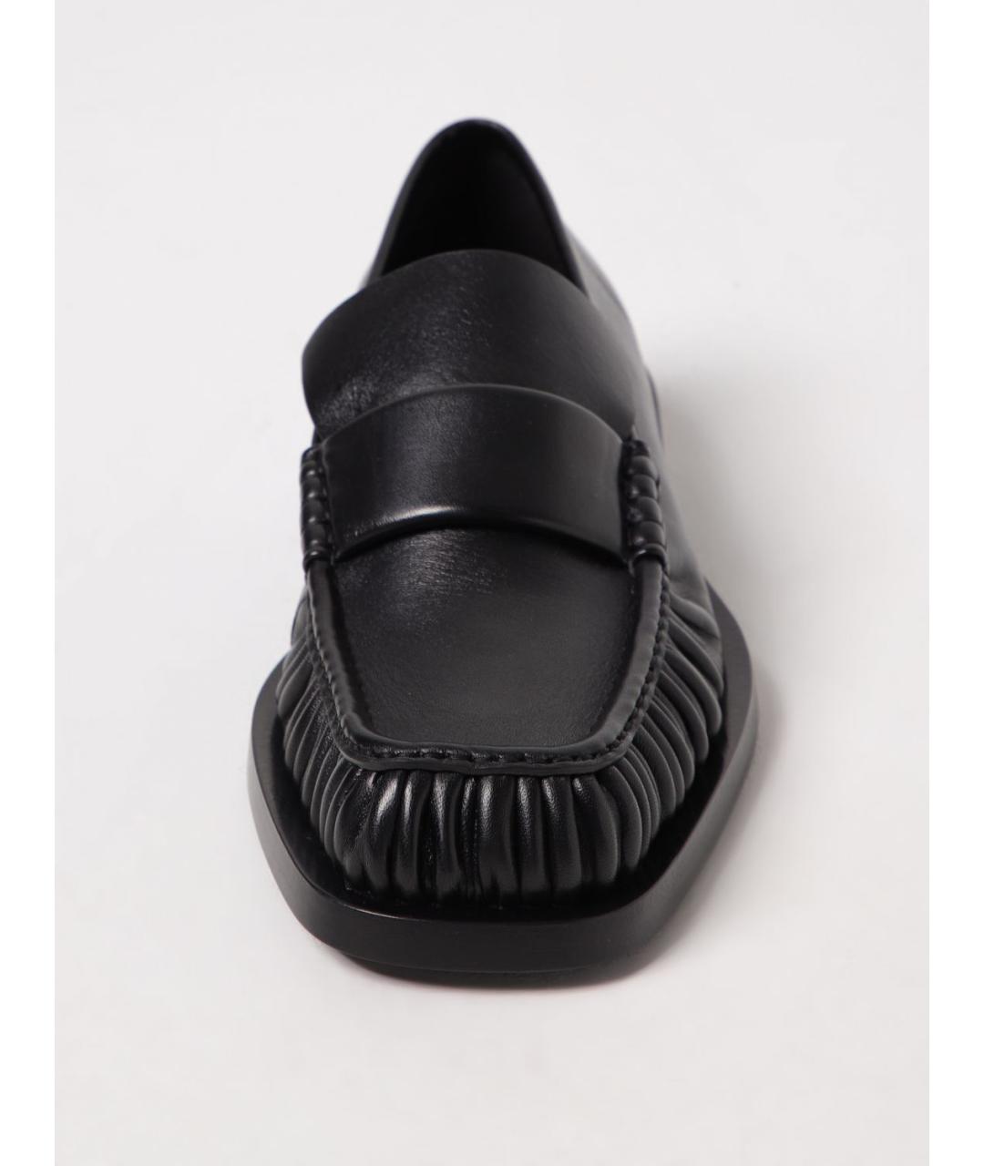 JIL SANDER Черные лоферы, фото 4