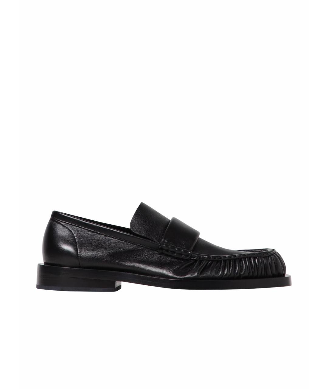 JIL SANDER Черные лоферы, фото 1
