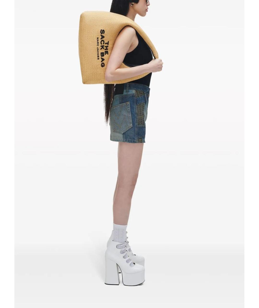 MARC JACOBS Бежевая сумка с короткими ручками, фото 2