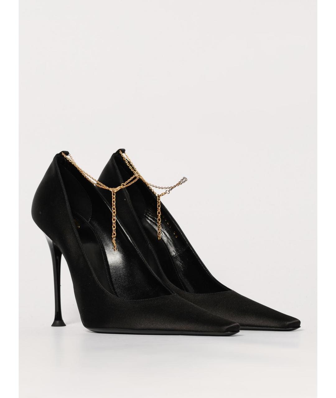 SAINT LAURENT Черные туфли, фото 2