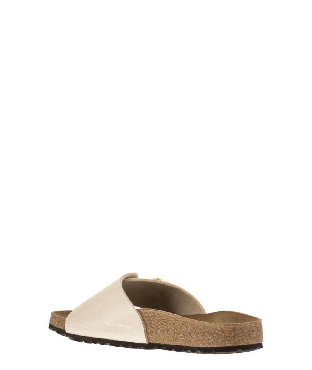 BIRKENSTOCK Бежевые шлепанцы, фото 3