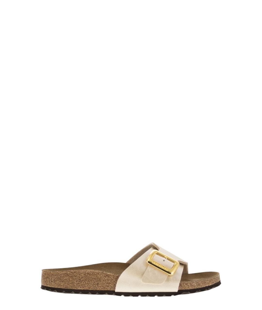 BIRKENSTOCK Бежевые шлепанцы, фото 1