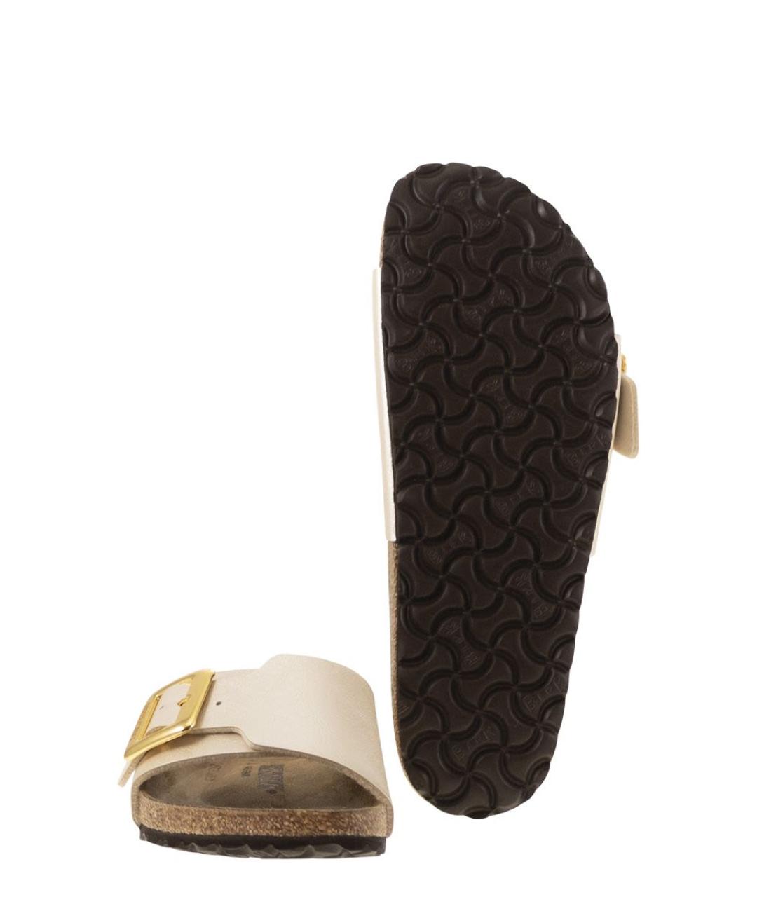 BIRKENSTOCK Бежевые шлепанцы, фото 5