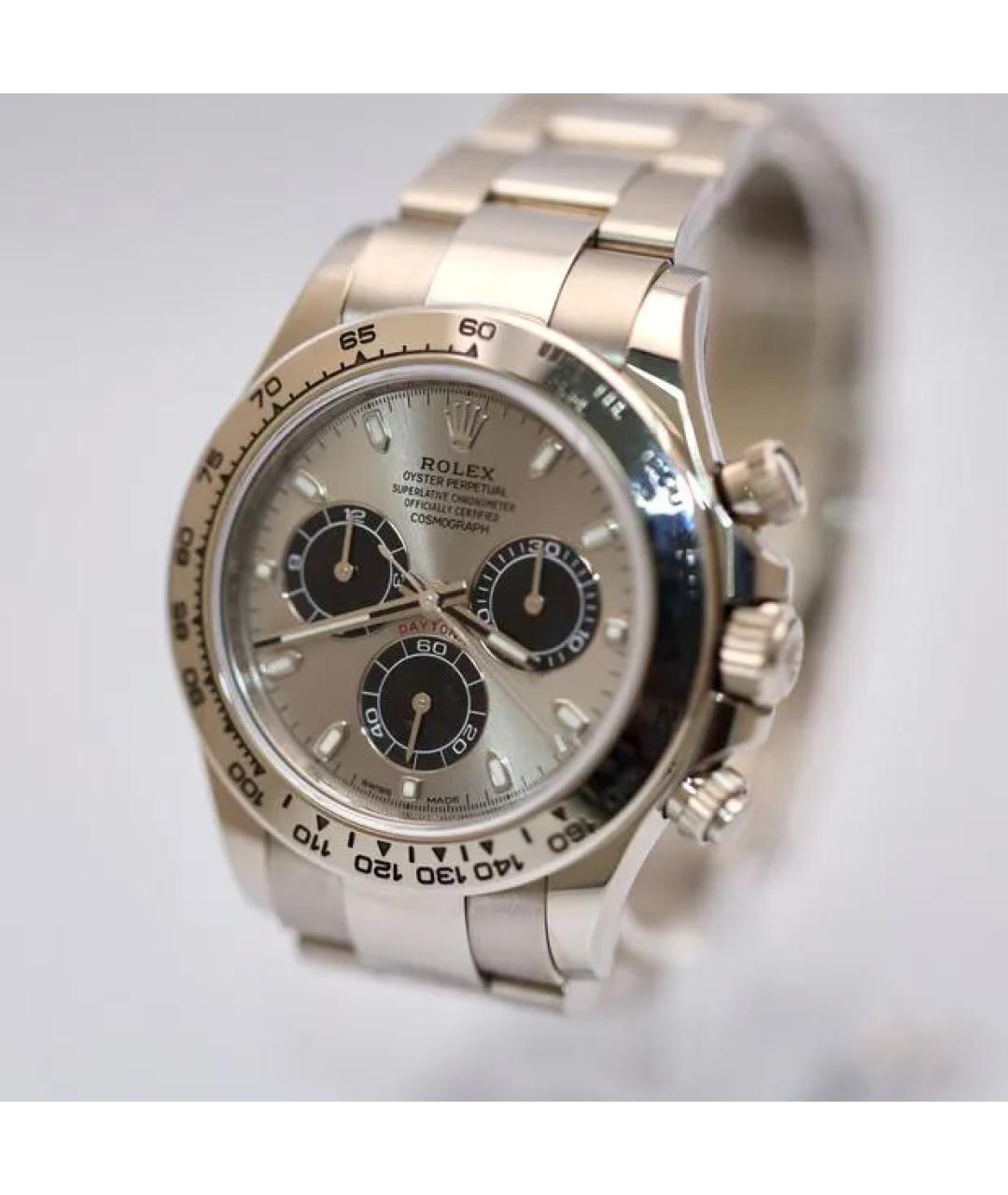 ROLEX Серебряные часы из белого золота, фото 2