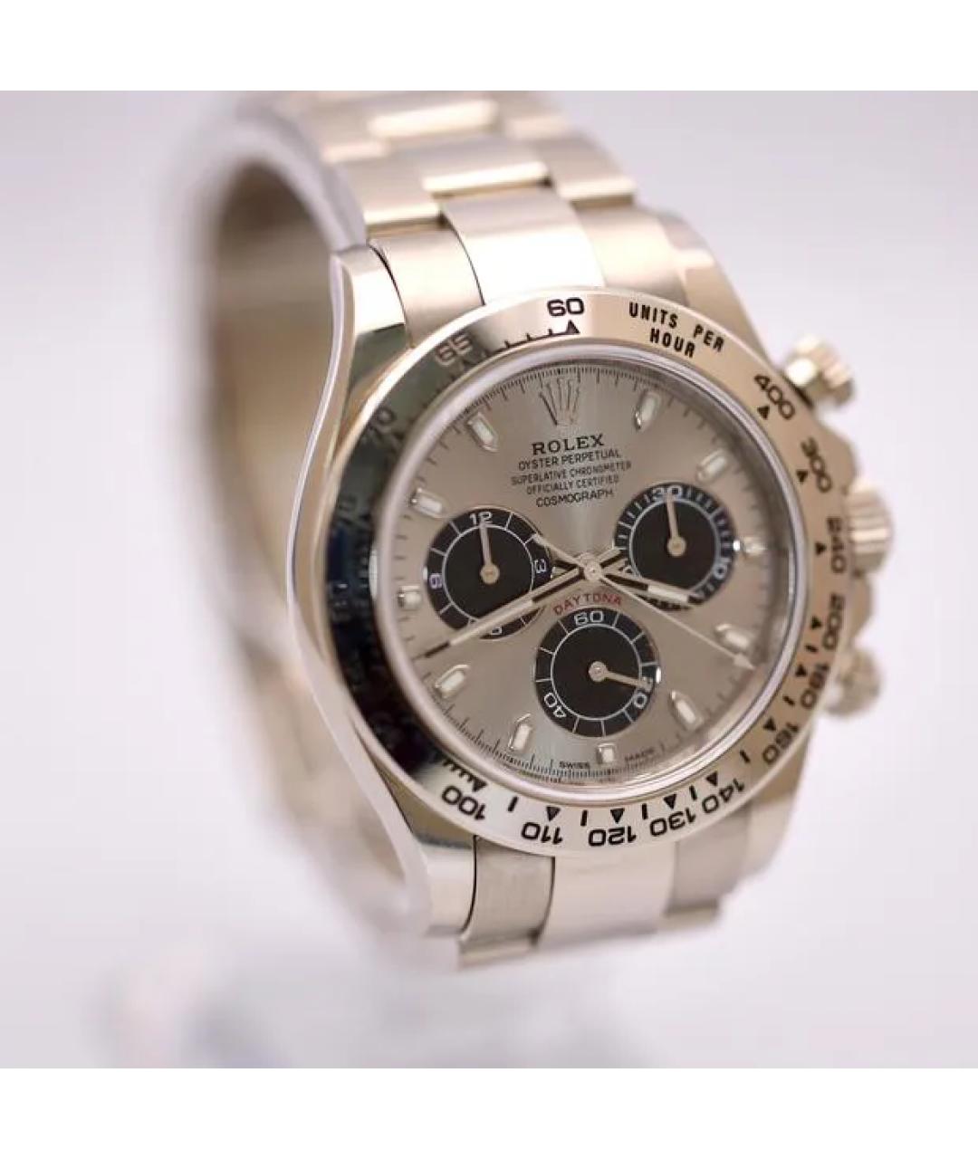 ROLEX Серебряные часы из белого золота, фото 3