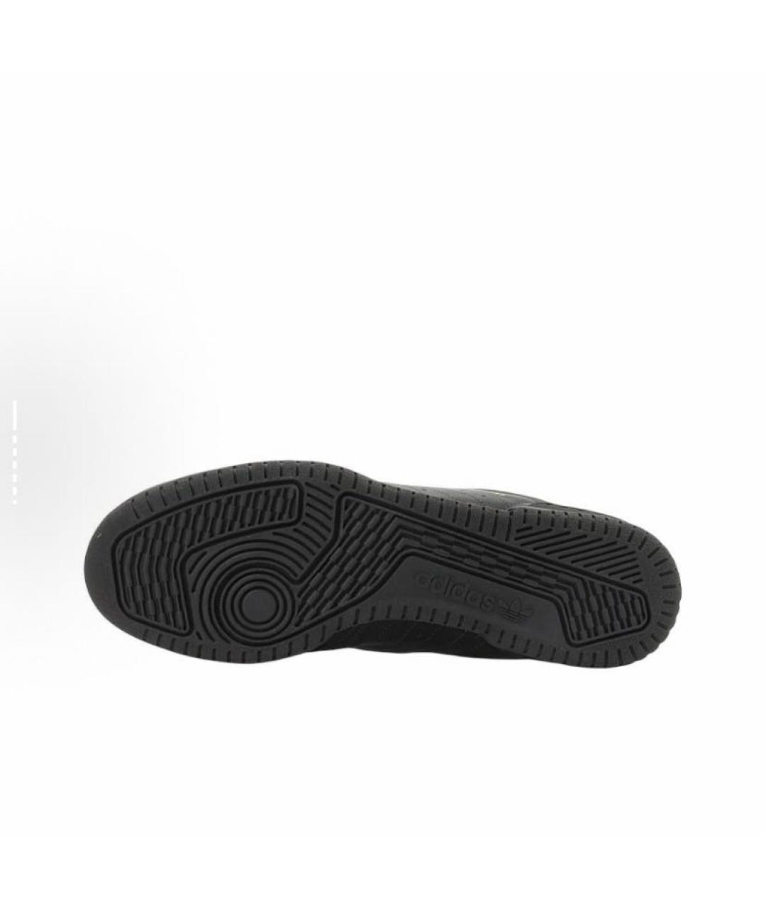 ADIDAS YEEZY Черные кожаные кроссовки, фото 7