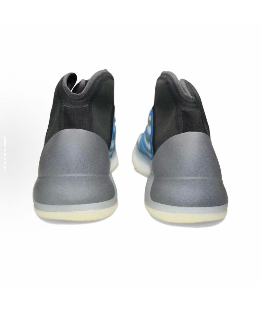 ADIDAS YEEZY Синие текстильные кроссовки, фото 5