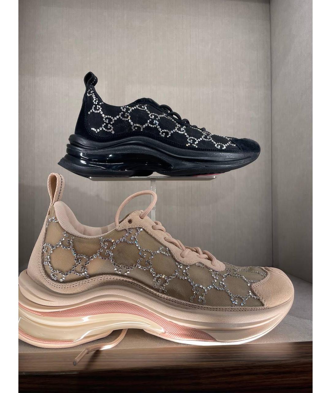 GUCCI Черные кроссовки, фото 4