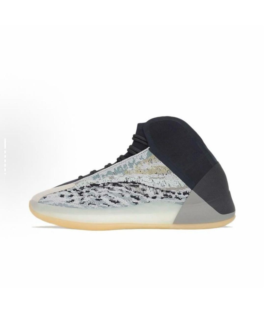 ADIDAS YEEZY Серые текстильные кроссовки, фото 3