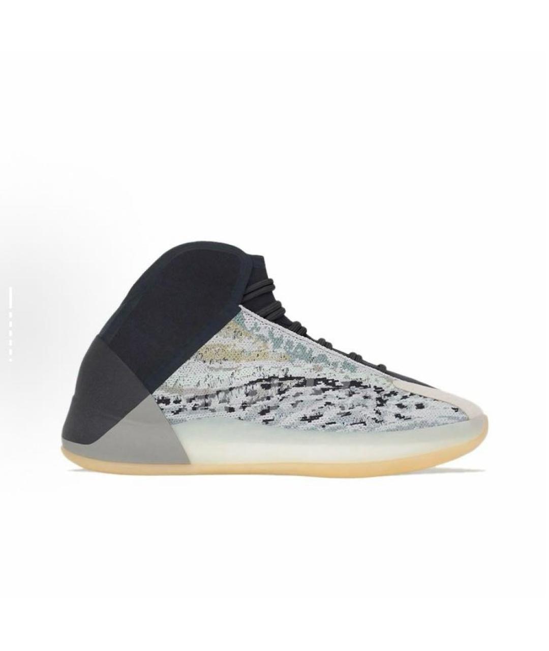 ADIDAS YEEZY Серые текстильные кроссовки, фото 7