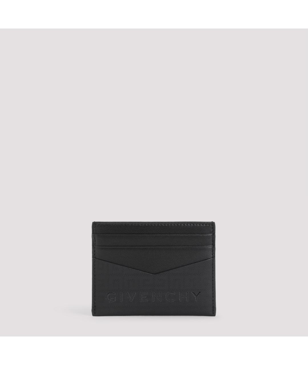 GIVENCHY Черный кардхолдер из искусственной кожи, фото 2