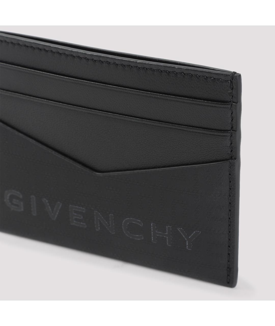 GIVENCHY Черный кардхолдер из искусственной кожи, фото 5