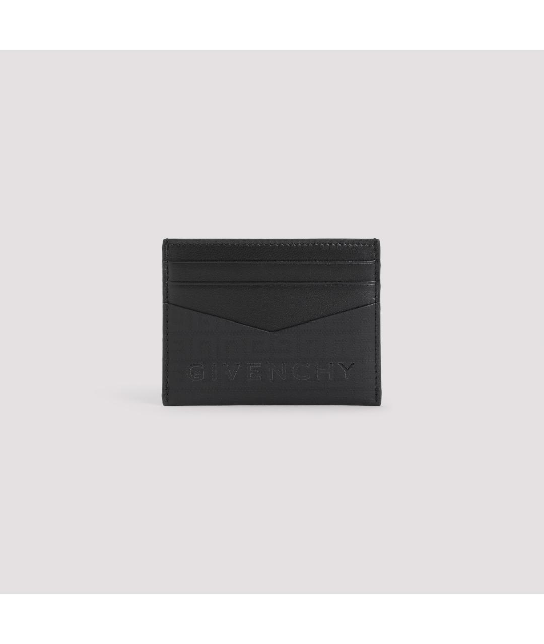 GIVENCHY Черный кардхолдер из искусственной кожи, фото 3