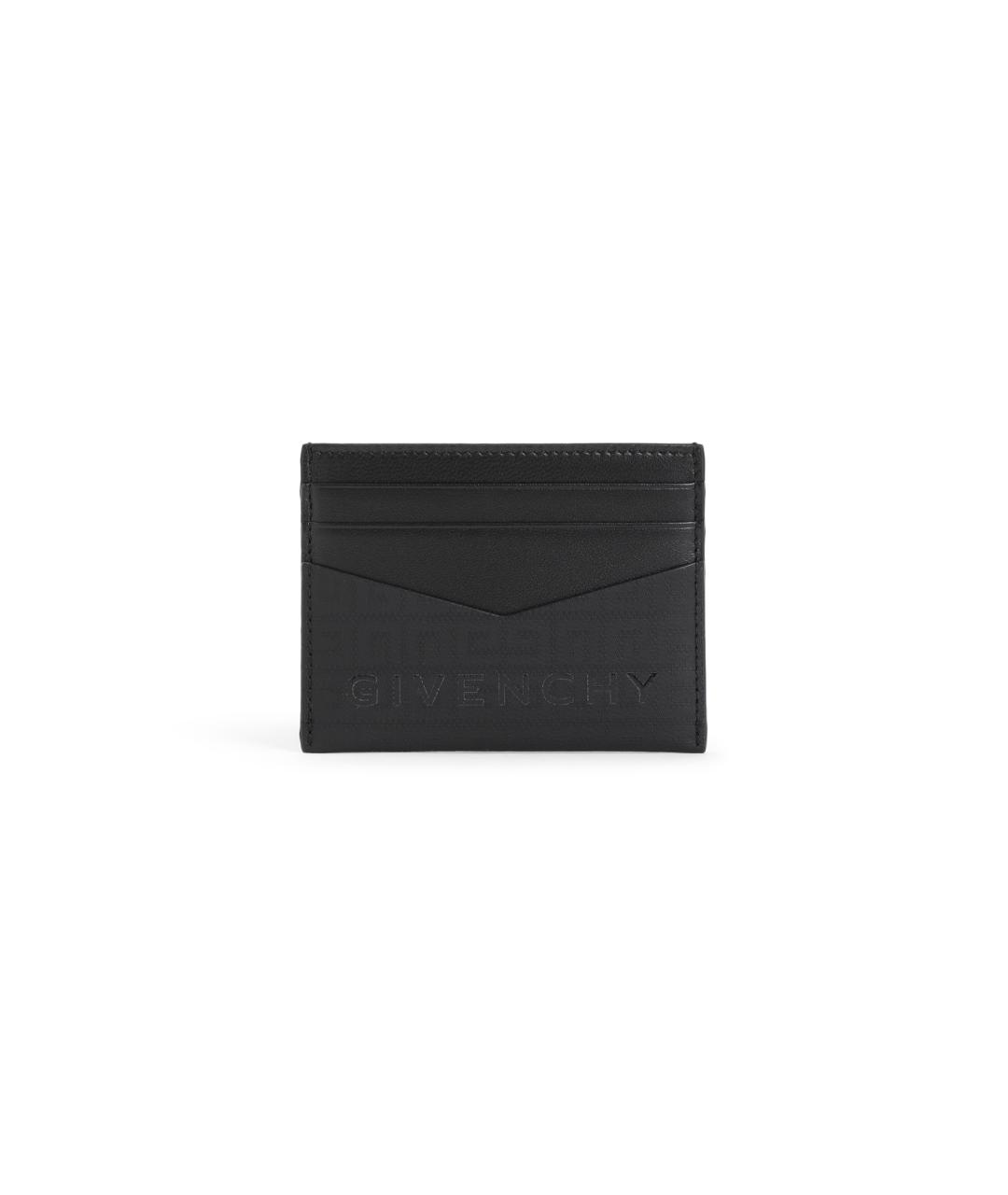 GIVENCHY Черный кардхолдер из искусственной кожи, фото 1