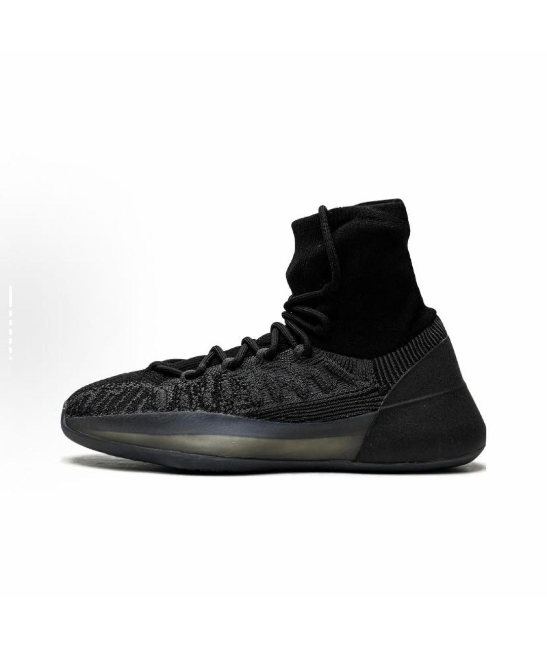ADIDAS YEEZY Черные текстильные кроссовки, фото 3