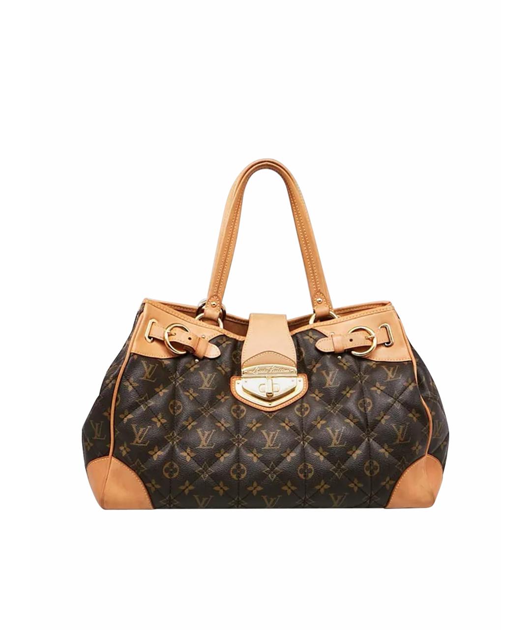 LOUIS VUITTON Коричневая сумка тоут, фото 1