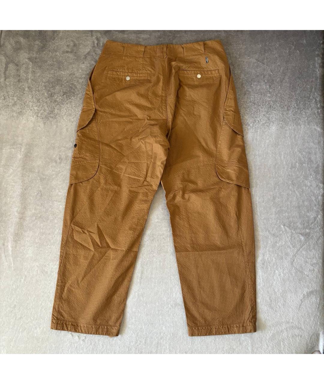STONE ISLAND SHADOW PROJECT Коричневые классические брюки, фото 2