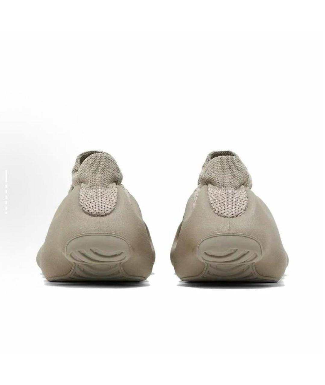 ADIDAS YEEZY Бежевые текстильные кроссовки, фото 6