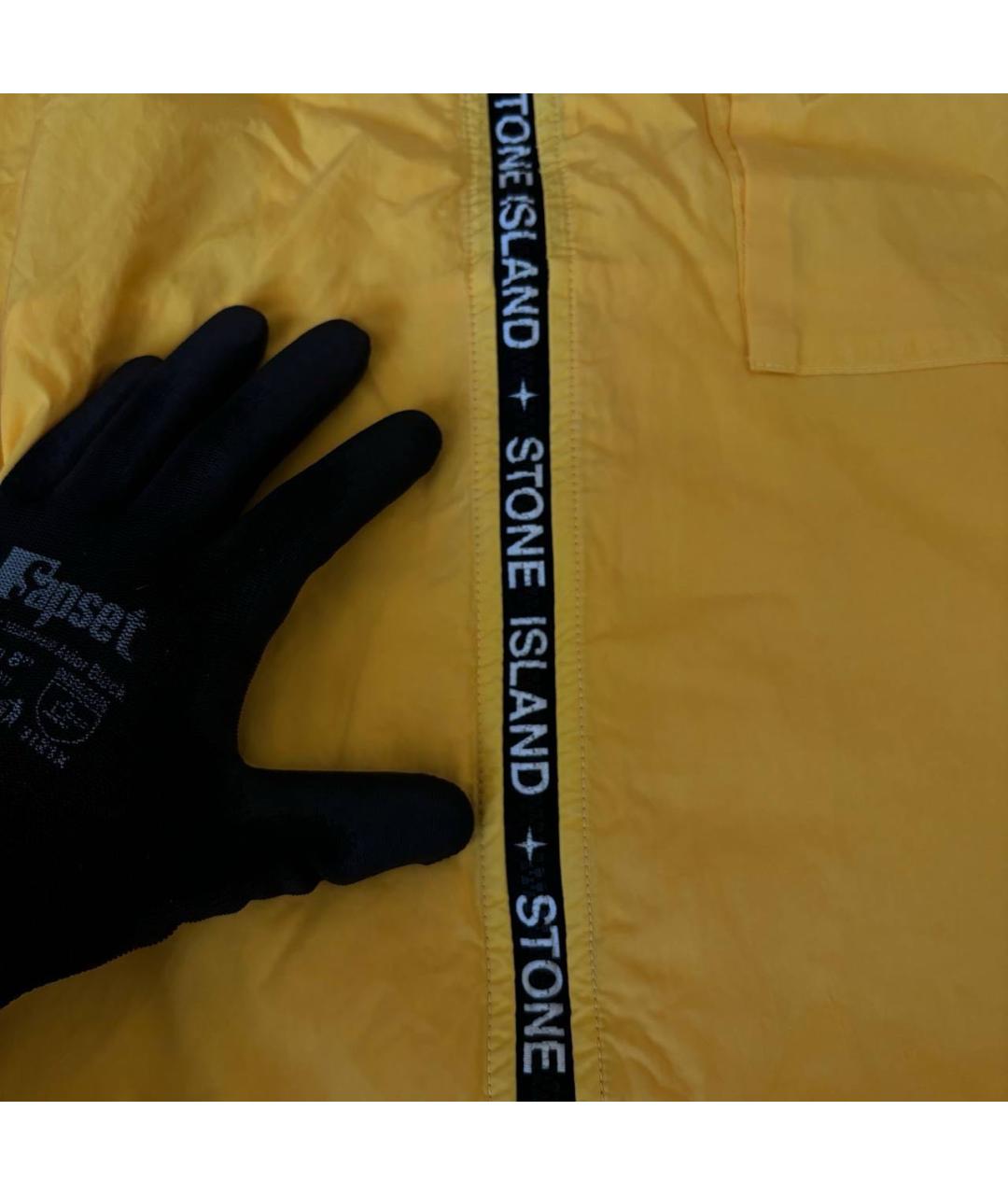 STONE ISLAND Желтая куртка, фото 3