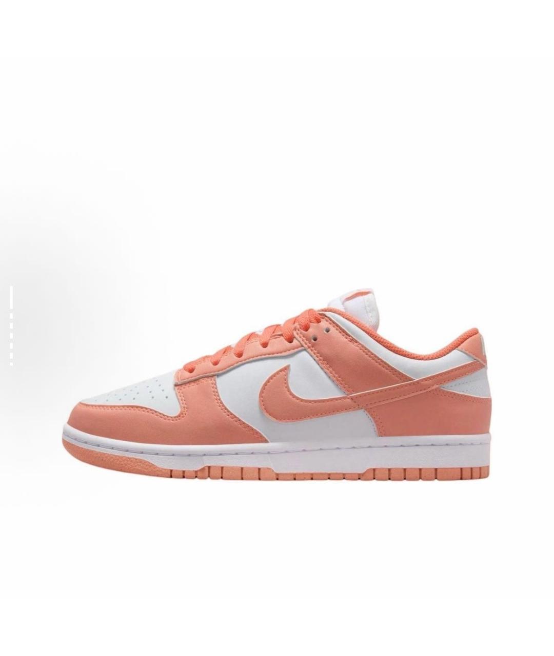 NIKE Коралловые кожаные кроссовки, фото 5