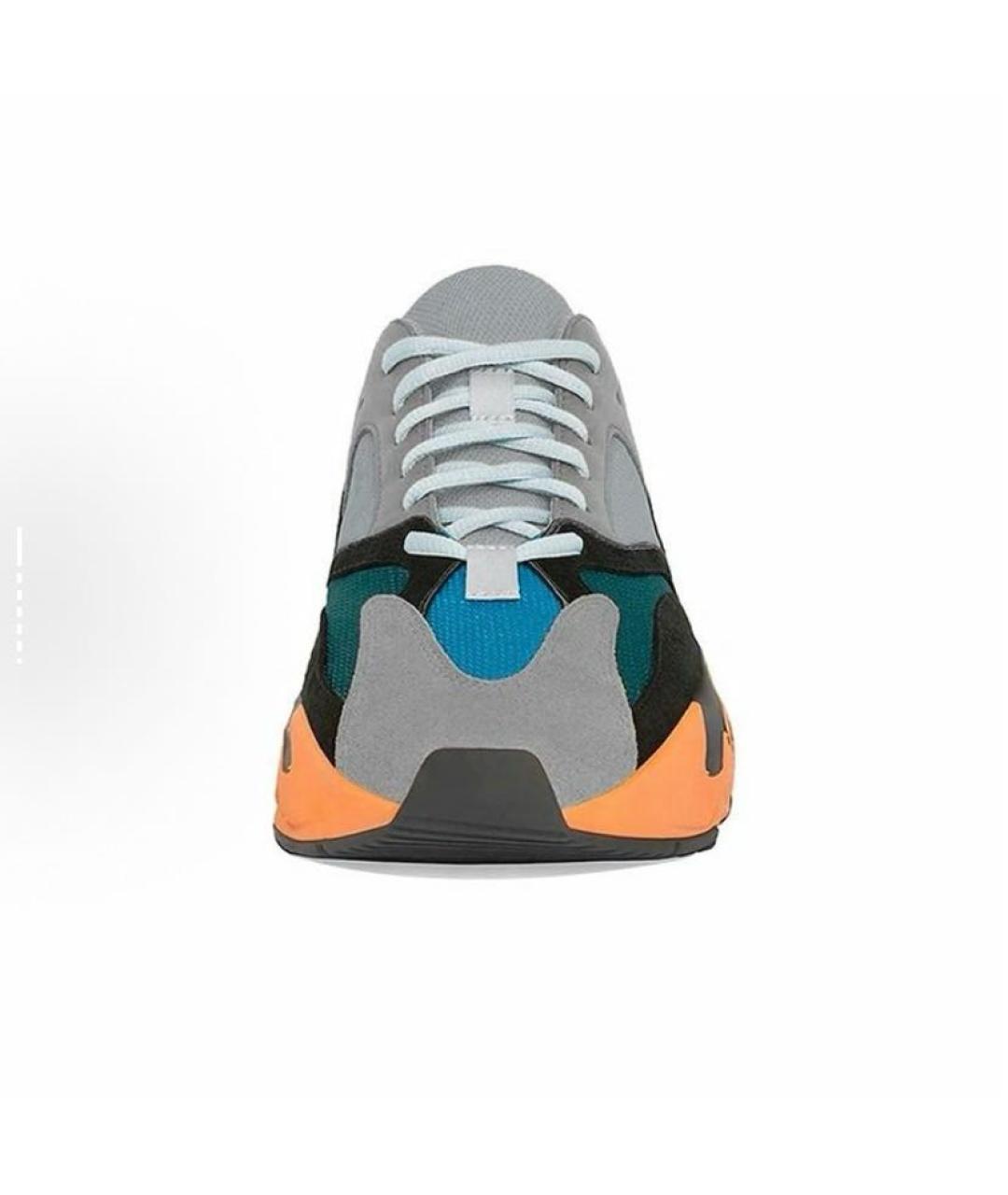 ADIDAS YEEZY Мульти замшевые кроссовки, фото 4