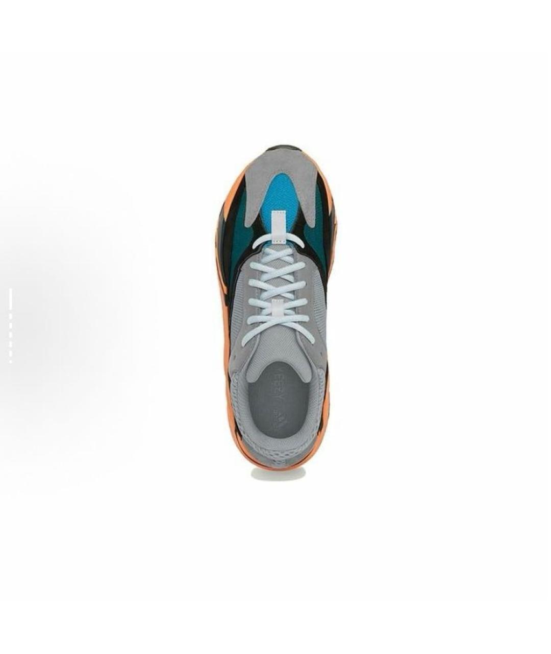 ADIDAS YEEZY Мульти замшевые кроссовки, фото 5