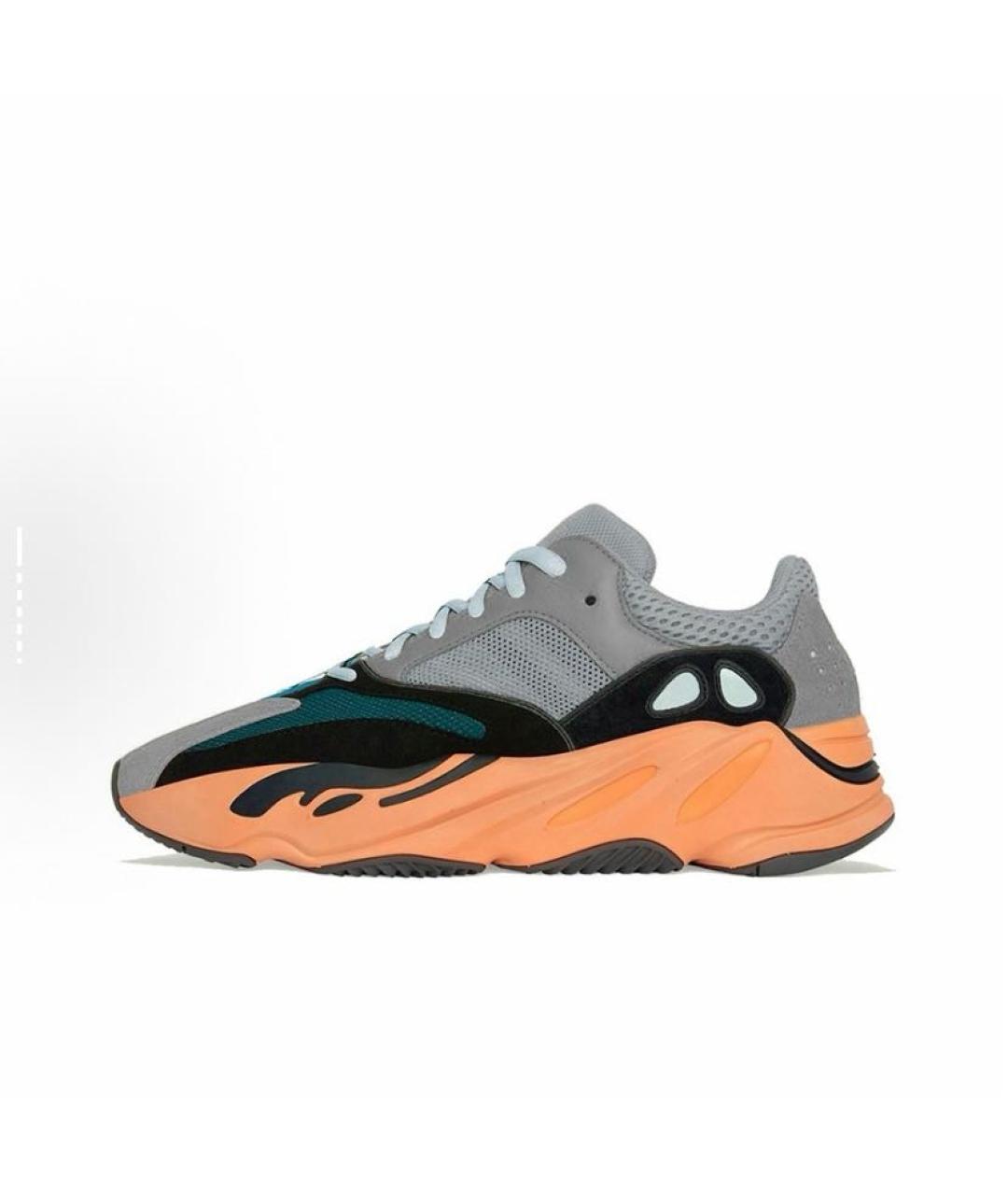 ADIDAS YEEZY Мульти замшевые кроссовки, фото 3