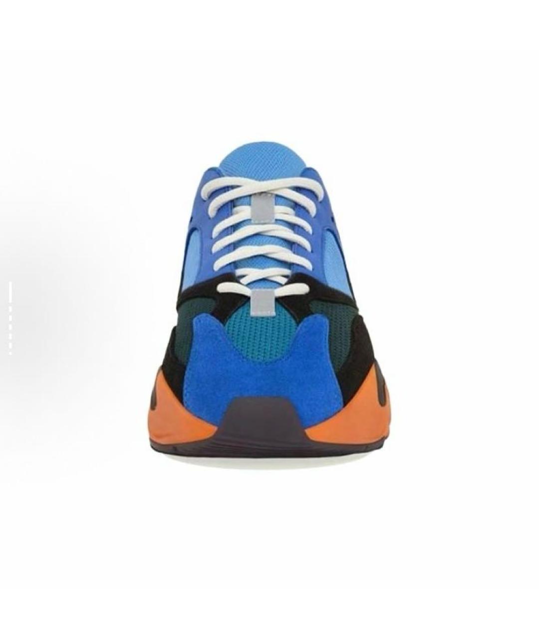 ADIDAS YEEZY Мульти замшевые кроссовки, фото 4