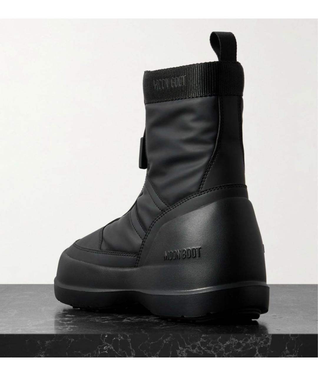 MOON BOOT Черные ботинки, фото 4