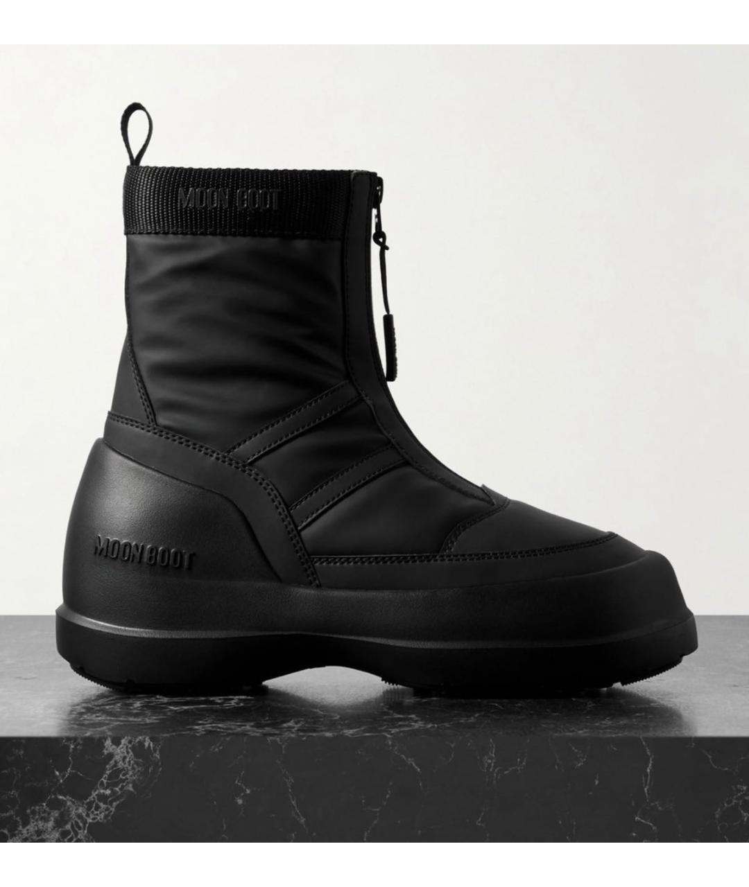 MOON BOOT Черные ботинки, фото 5