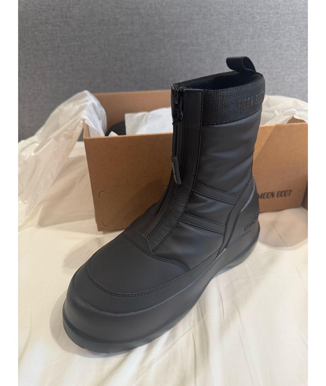 MOON BOOT Черные ботинки, фото 2