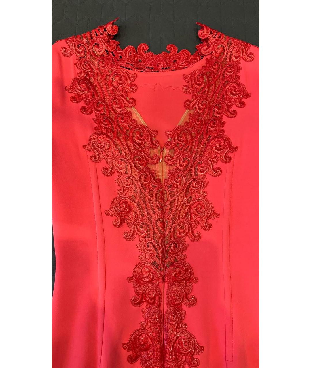 ZUHAIR MURAD Розовое вискозное коктейльное платье, фото 3