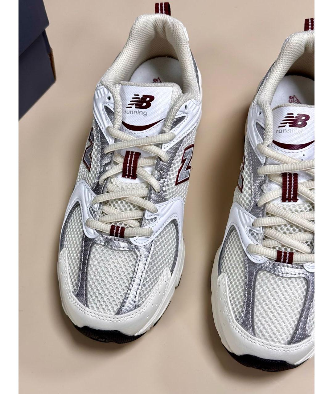 NEW BALANCE Бордовые кроссовки, фото 4