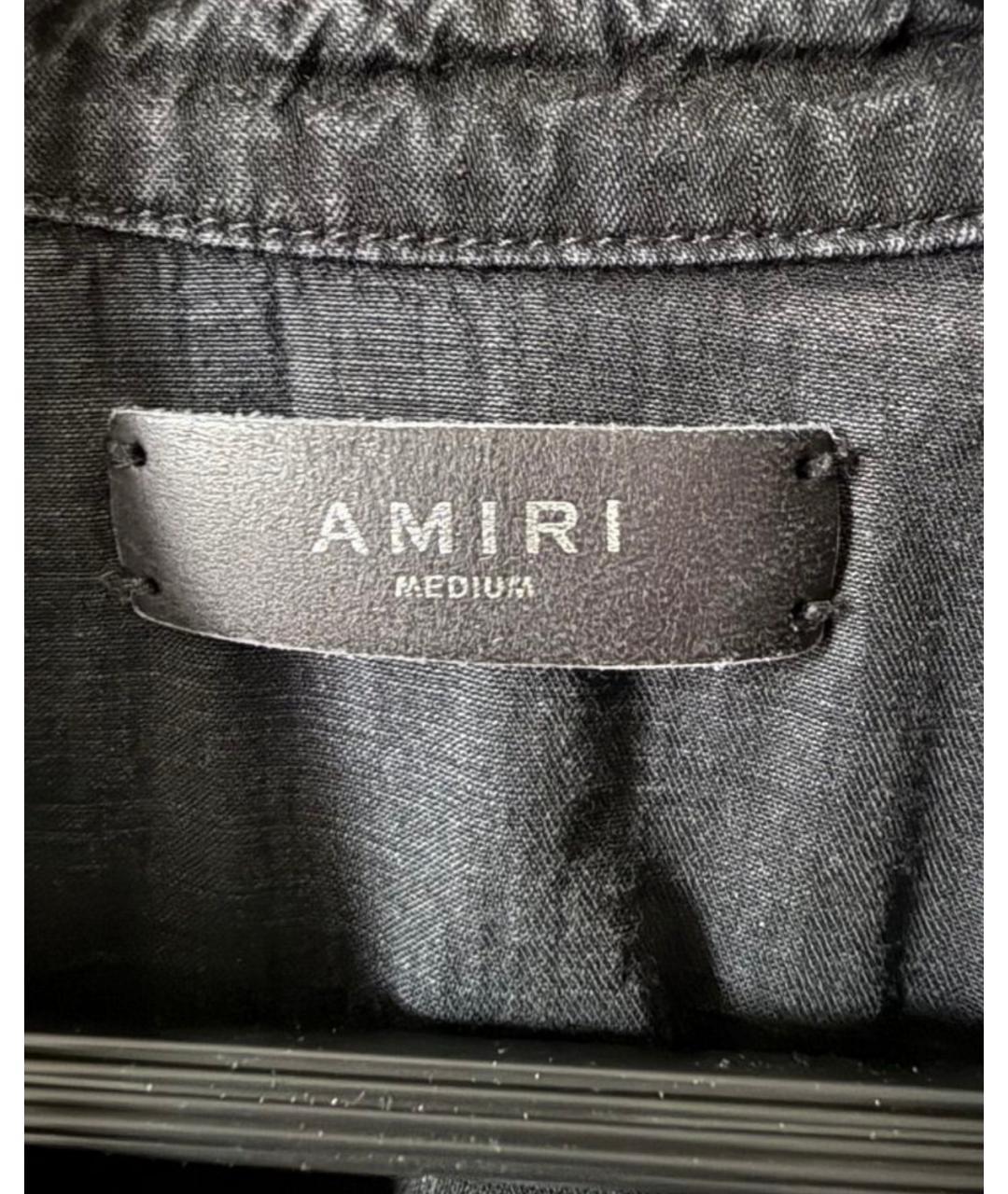 AMIRI Черная кэжуал рубашка, фото 3
