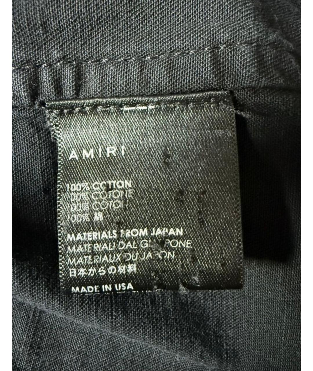 AMIRI Черная кэжуал рубашка, фото 4