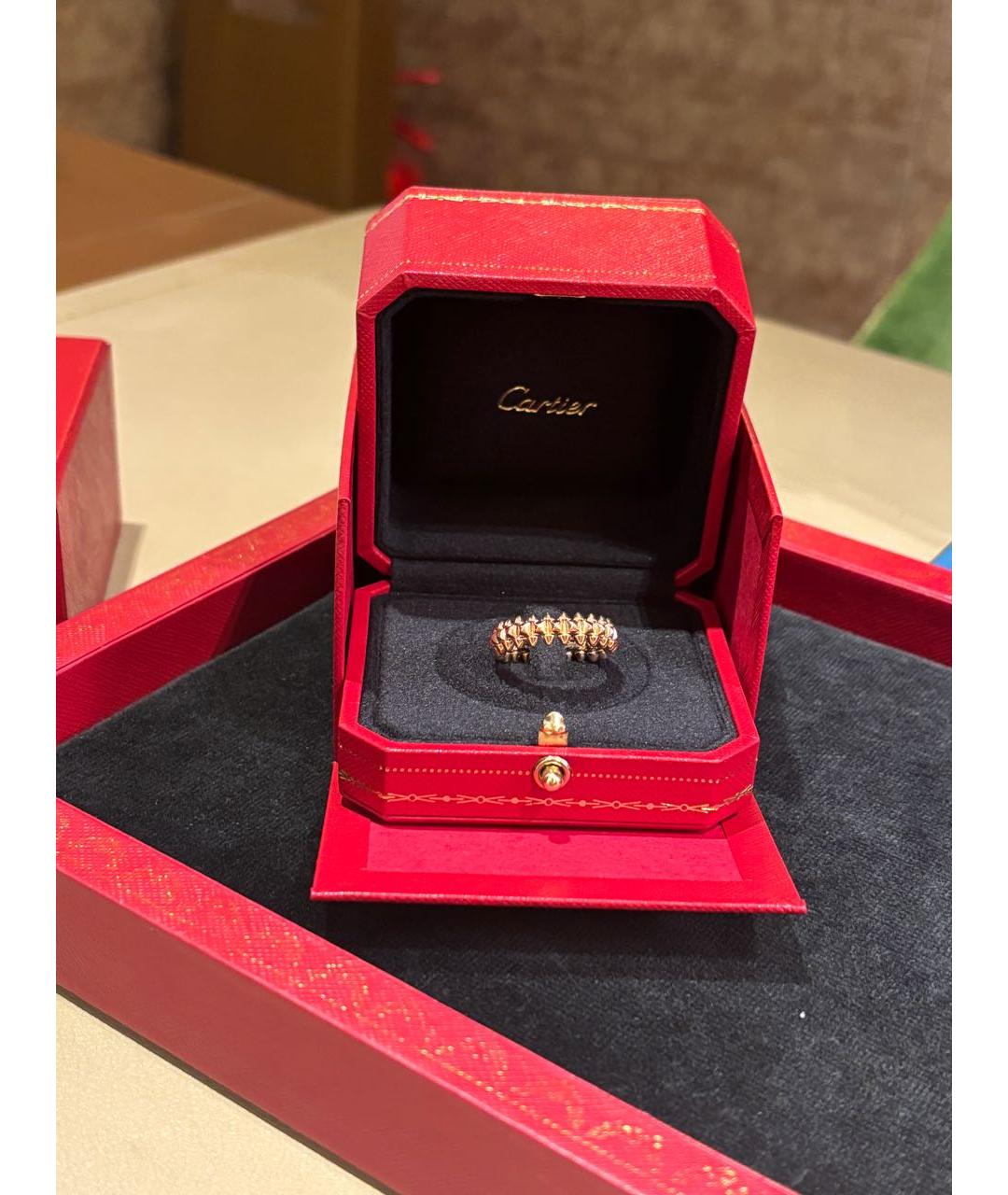 CARTIER Золотое кольцо из розового золота, фото 2