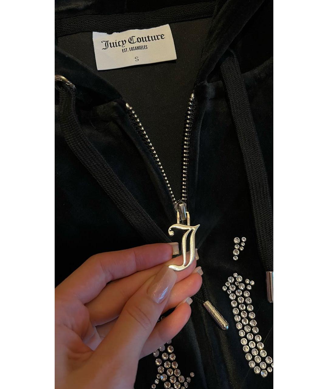 JUICY COUTURE Черный полиэстеровый спортивные костюмы, фото 3