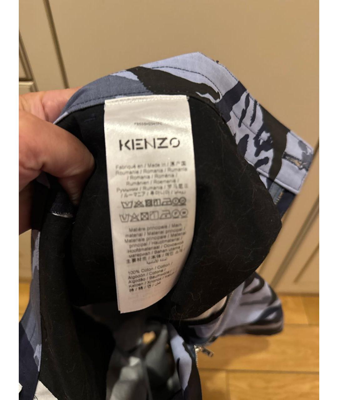 KENZO Мульти хлопковые шорты, фото 5