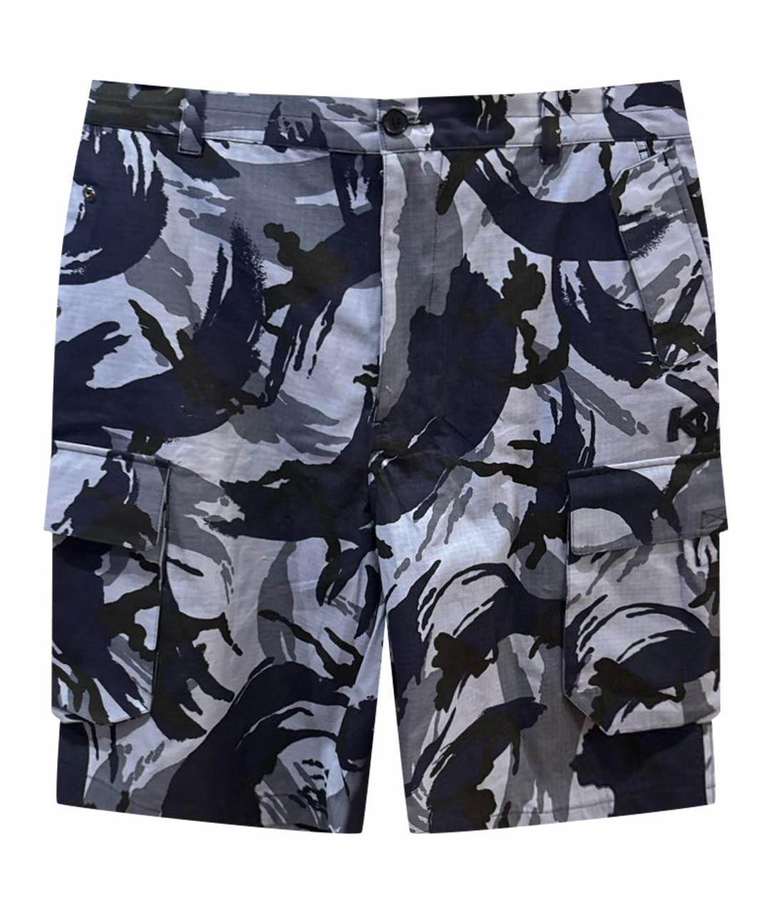 KENZO Мульти хлопковые шорты, фото 1