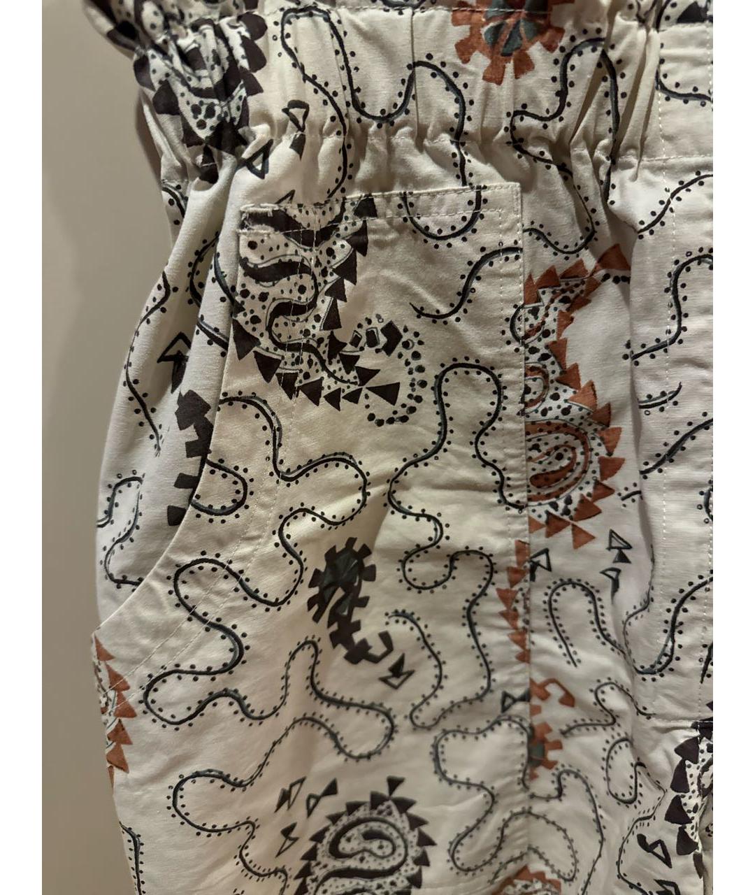 ISABEL MARANT ETOILE Бежевые хлопковые шорты, фото 5