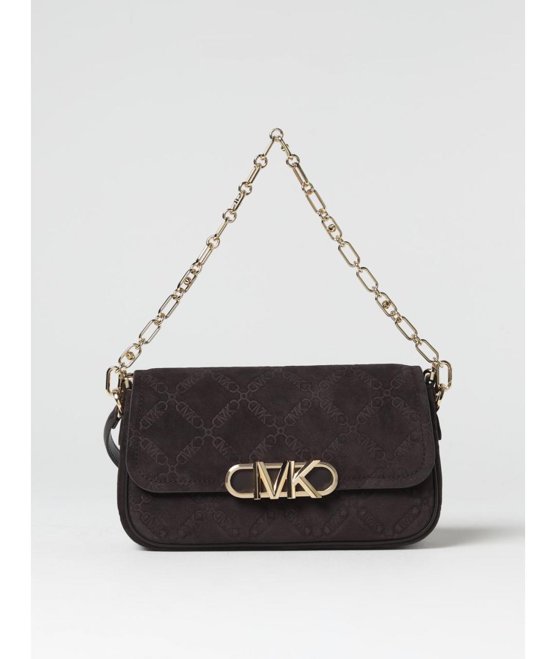MICHAEL KORS Коричневая сумка через плечо, фото 4