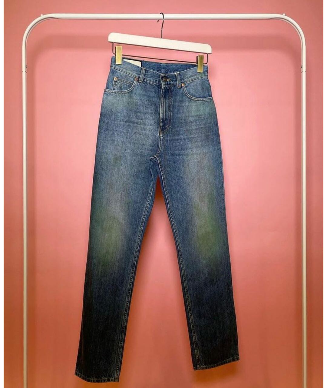 GUCCI Прямые джинсы, фото 7