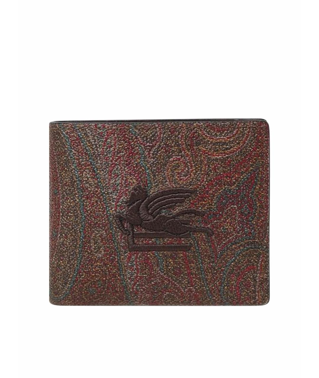 ETRO Коричневый кошелек, фото 1