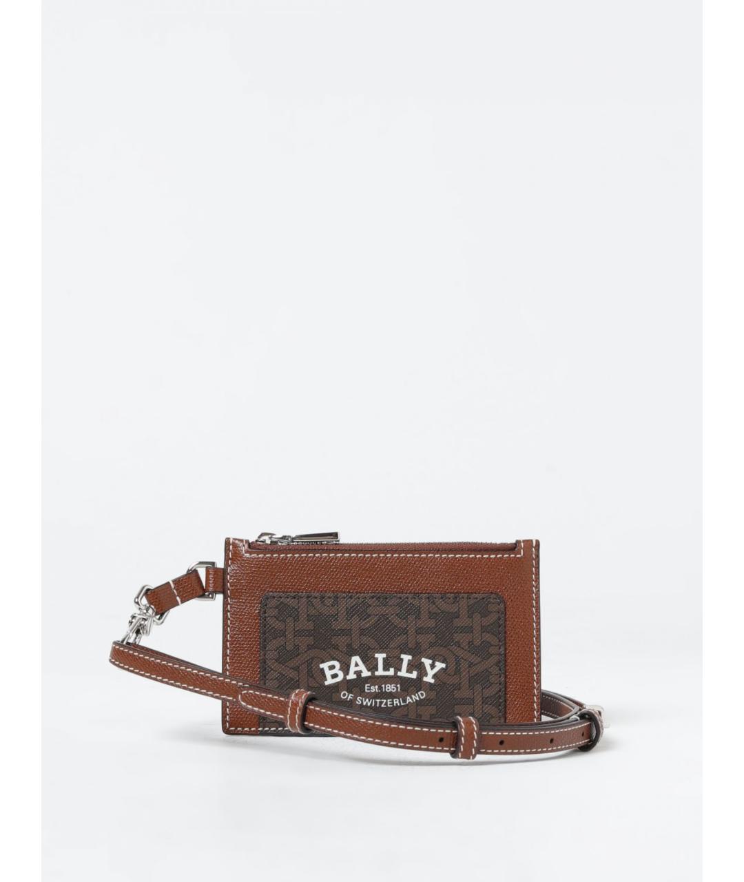 BALLY Коричневый кардхолдер, фото 4